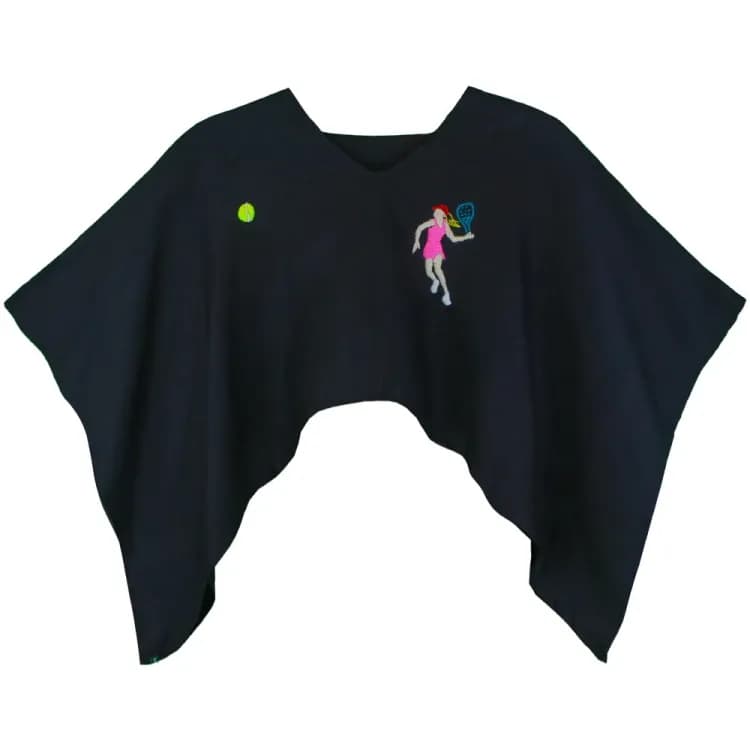 تاپ مشکی دختر پدل باز mnm