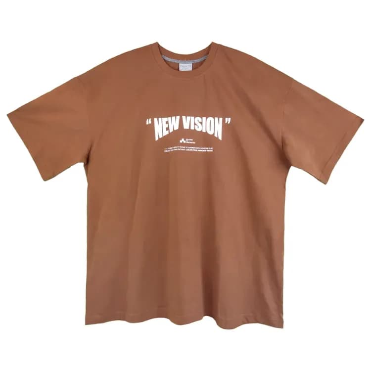 تیشرت پنجره قهوه ای new vision chk